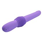 3 Kademeli Hafızalı İleri-Geri Hareketli USB Şarjlı Vibratör – Pazuzu (Mor) - Görsel 6