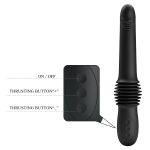 3 Kademeli Hafızalı İleri-Geri Hareketli USB Şarjlı Vibratör – Pazuzu (Siyah) - Görsel 7