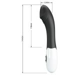 30 Fonksiyonlu G-Nokta Uyarıcılı Silikon Vibratör – Elemental (Siyah) - Görsel 9