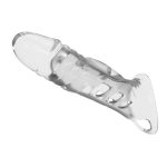 4 cm Uzatmalı Halkalı Penis Kılıfı – Crystal - Görsel 6