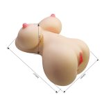 7.1 kg Soft Skin Çift Girişli Üst Gövde Mastürbatör – Fiona - Görsel 9