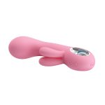 7 Fonksiyonlu 5 Hız Kademeli USB Şarjlı Rabbit G-Nokta Vibratörü – Chris (Pembe) - Görsel 4