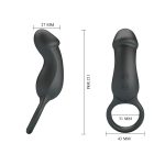 7 Titreşim Modlu Prostat ve Perine Uyarıcılı Penis Halkası – Trae - Görsel 8