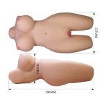 8.5 kg Soft Skin Çift Girişli Tam Boy Üst Gövde Mastürbatör – Mia - Görsel 9