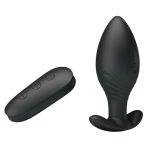 Altın Serisi – 12 Fonksiyonlu Uzaktan Kumandalı USB Şarjlı Silikon Anal Plug – Regina - Görsel 5