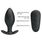 Altın Serisi – 12 Fonksiyonlu Uzaktan Kumandalı USB Şarjlı Silikon Anal Plug – Regina - Görsel 6