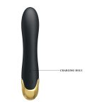 Altın Serisi – 7 Titreşim Modlu USB Şarjlı Çift Uçlu Silikon Rabbit Vibratör - Görsel 4