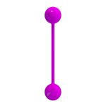 Çift Toplu Silikon Kegel Topu – Kegel Ball III (Mor) - Görsel 3