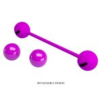 Çift Toplu Silikon Kegel Topu – Kegel Ball III (Mor) - Görsel 5