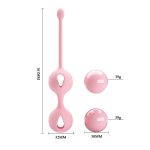 Çift Toplu Silikon Kegel Topu – Tighten Up I (Pembe) - Görsel 5