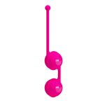 Çift Toplu Silikon Kegel Topu – Tighten Up III (Füşya) - Görsel 2