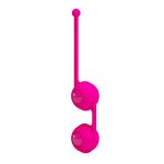 Çift Toplu Silikon Kegel Topu – Tighten Up III (Füşya) - Görsel 3