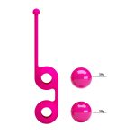 Çift Toplu Silikon Kegel Topu – Tighten Up III (Füşya) - Görsel 5