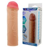 Extended 2.5 cm Uzatmalı Gerçekçi Penis Kılıfı – Nile - Görsel 2