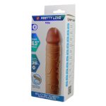 Extended 2.5 cm Uzatmalı Gerçekçi Penis Kılıfı – Nile - Görsel 8