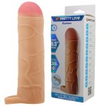 Extended 2.5 cm Uzatmalı Halkalı Gerçekçi Penis Kılıfı – Bunion - Görsel 2