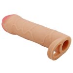 Extended 2.5 cm Uzatmalı Halkalı Gerçekçi Penis Kılıfı – Bunion - Görsel 5