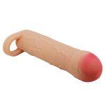 Extended 2.5 cm Uzatmalı Halkalı Gerçekçi Penis Kılıfı – Bunion - Görsel 6