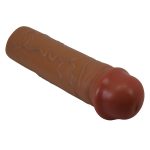 Extended 2.5 cm Uzatmalı Melez Rengi Gerçekçi Penis Kılıfı – Nile - Görsel 6