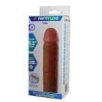 Extended 2.5 cm Uzatmalı Melez Rengi Gerçekçi Penis Kılıfı – Nile - Görsel 9