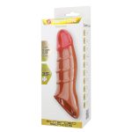 Extended 3 cm Uzatmalı Gerçekçi Penis Kılıfı – Darnell - Görsel 12