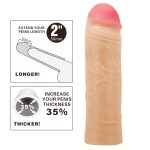 Extended 5 cm Uzatmalı Gerçekçi Penis Kılıfı – Chane - Görsel 3
