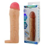 Extended 5 cm Uzatmalı Halkalı Gerçekçi Penis Kılıfı – Hani - Görsel 2