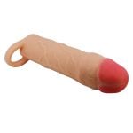 Extended 5 cm Uzatmalı Halkalı Gerçekçi Penis Kılıfı – Hani - Görsel 6