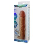 Extended 5 cm Uzatmalı Halkalı Gerçekçi Penis Kılıfı – Hani - Görsel 8