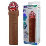 Extended 5 cm Uzatmalı Melez Rengi Gerçekçi Penis Kılıfı – Chane