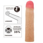 Extended 7.6 cm Uzatmalı Gerçekçi Penis Kılıfı – Kylian - Görsel 3