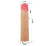Extended 7.6 cm Uzatmalı Gerçekçi Penis Kılıfı – Kylian - Görsel 7