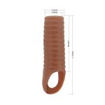 Ribbed Dokulu Penis Kılıfı – Hollman - Görsel 7