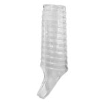 Ribbed Dokulu Penis Kılıfı (Şeffaf) – Hollman - Görsel 3
