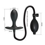 Şişirilebilir Silikon Anal Plug – Inflatable Prostate Stimulator - Görsel 6