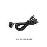 Süper Güçlü 5 İleri Geri Modlu USB-C Şarjlı Masaj Cihazı (Siyah) - Görsel 10