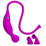 12 Fonksiyonlu Emme + Titreşimli 3 Başlıklı USB Şarjlı Klitoris Uyarıcı – Romance 3 in 1 - Görsel 2