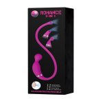 12 Fonksiyonlu Emme + Titreşimli 3 Başlıklı USB Şarjlı Klitoris Uyarıcı – Romance 3 in 1 - Görsel 12