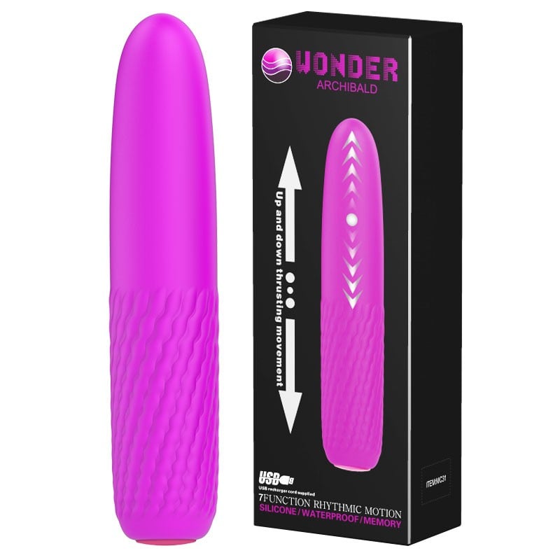 7-fonksiyonlu-yukari-asagi-hareketli-usb-sarjli-vibrator-wonder-archibald-01 7 Fonksiyonlu Yukarı-Aşağı Hareketli USB Şarjlı Vibratör – Wonder Archibald - Görsel 1