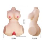 Çift İşlevli 13.5 Kg Tam Gövde Gerçekçi Mastürbatör – Aveline - Görsel 9