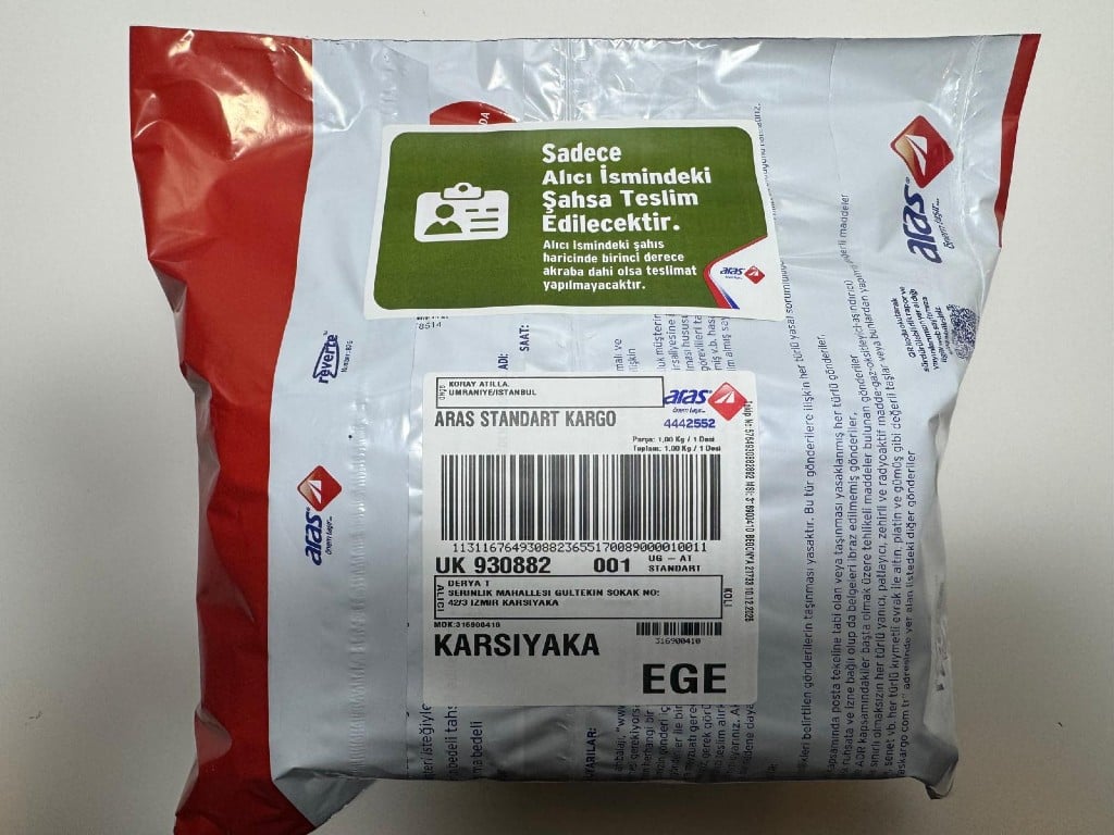Gizli paketleme örneği