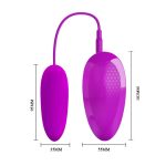 Şarjlı İleri–Geri Hareketli Titreşimli Vajinal Yumurtası – Naughty Egg - Görsel 9