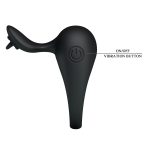 Titreşimli Klitoris Uyarıcılı Silikon Penis Halkası – Stimulating Tongue - Görsel 5