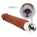 23,8 cm USB Şarjlı Gerçekçi Melez 10 Titreşim Modlu Vibratör – Rufus Pro - Görsel 7