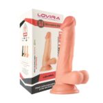 17 cm Realistik Dokulu Vantuzlu Dildo Penis – Ten Rengi - Görsel 2