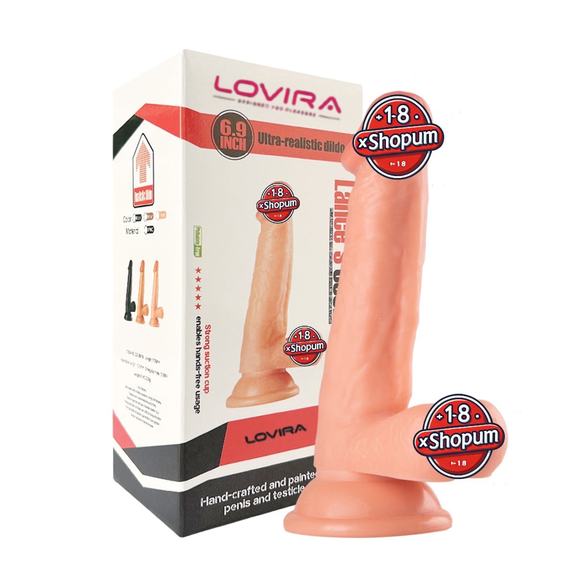 17-cm-realistik-dokulu-vantuzlu-dildo-penis-ten-rengi-1-xshopum 17 cm Realistik Dokulu Vantuzlu Dildo Penis – Ten Rengi - Görsel 1