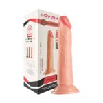 19 cm Testissiz Realistik Vantuzlu Dildo Penis – Ten Rengi - Görsel 2