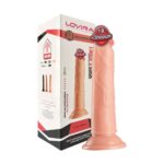 19 cm Testissiz Realistik Vantuzlu Dildo Penis – Ten Rengi