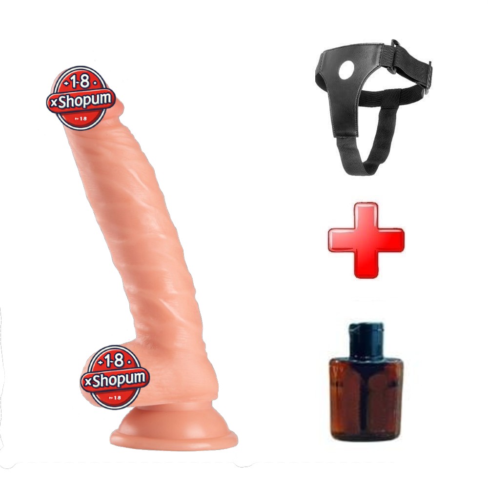 205-cm-realistik-dokulu-belden-baglamali-vantuzlu-dildo-penis-ten-rengi-01-xshopum 20,5 cm Realistik Dokulu Belden Bağlamalı Vantuzlu Dildo Penis – Ten Rengi - Görsel 1