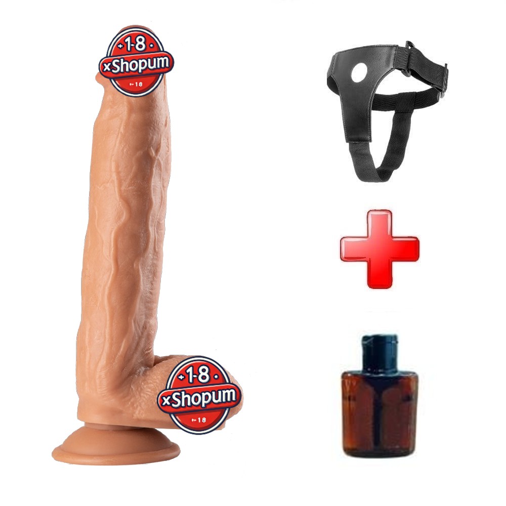 30-cm-buyuk-boy-kalin-realistik-belden-baglamali-vantuzlu-dildo-penis-melez-01-xshopum 30 cm Büyük Boy Kalın Realistik Belden Bağlamalı Vantuzlu Dildo Penis – Melez - Görsel 1